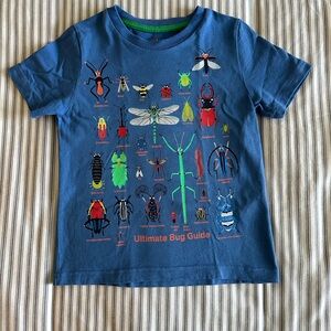 Mini Boden 3-4yr Bug Guide T-shirt